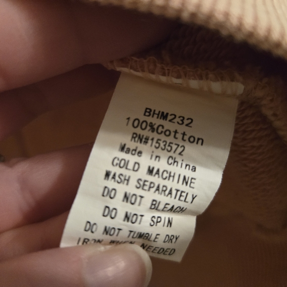 NWT Bohme Tie Back Crewneck - Picture 6 of 8